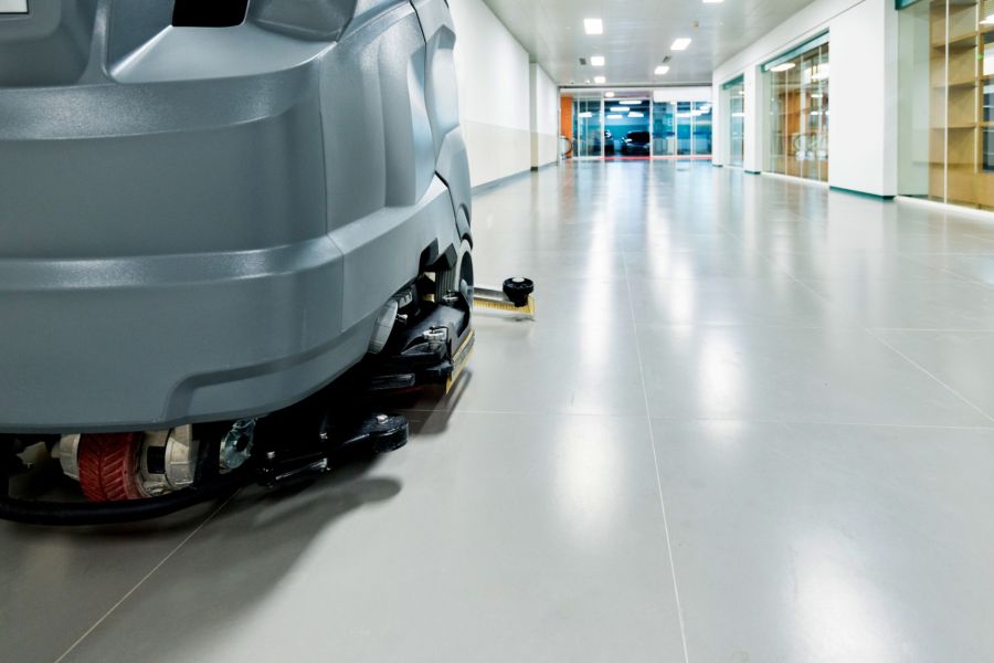 Floor Stripping and Waxing by Integrated Systems, LLC